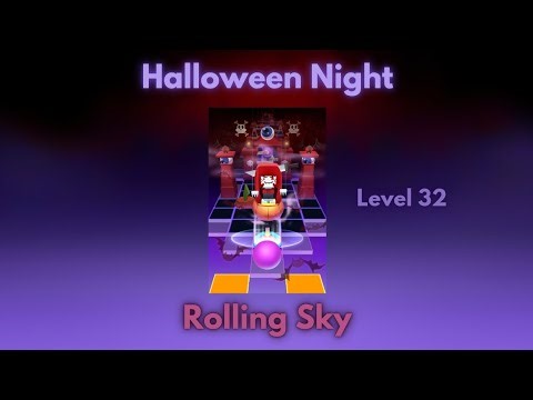 Rolling Sky - Halloween Night ⭐⭐⭐⭐⭐⭐