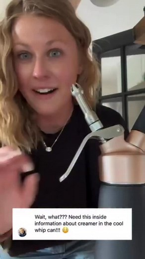 1.4K views | Did you know you can take any coffee creamer and make it instant cold foam with your whipped cream can? If this information has been kept from me, we’re gonna have to have a chat because this is genius and amazing. Literally just pour the creamer into your whipped cream can charge it, give it a good shake, and you are good to go. . . Comment CREAMER for the whipped cream and cartridges. . . #icedcoffee #coffee #coldfoam #coffeetime #hack | The Sassy Barn | Facebook