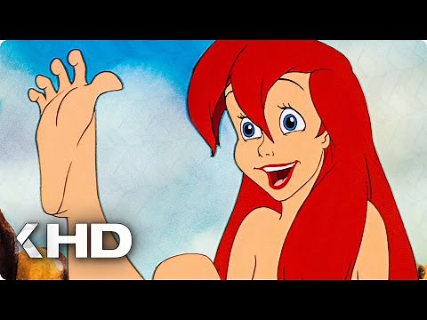 Arielle Gets Human Feet Scene Movie Clip - The Little Mermaid (1989)