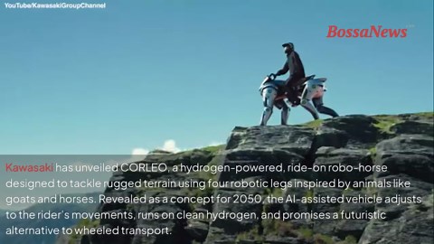 Robot horse? Kawasaki’s hydrogen beast tackles any terrain