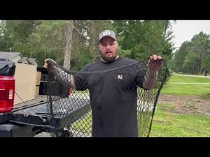 Cargo Net for Pickup Truck Bed - Stretchable 4'x4' to 7'x7' for Tacoma F150 Ram Silverado 1500