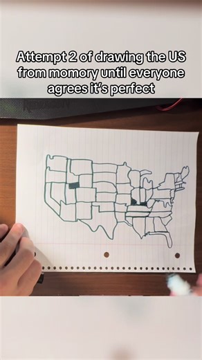 Drawing the US from Memory: Attempt 2