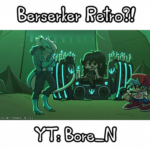 BERSERKER RETRO?! #fridaynightfunkin #fnf #fnfmod #fridaynightfunkinmod #vsretrospecter