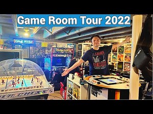 Game Room / Man Cave Tour 2022 Video Games, Board Games, Movie Theater, Arcade Room