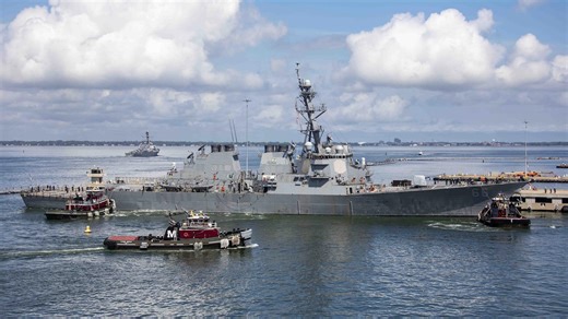 Raketen, U-Boot-Abwehr, 9600 Tonnen: Mächtige „USS Gonzalez“ sticht in den Nordatlantik