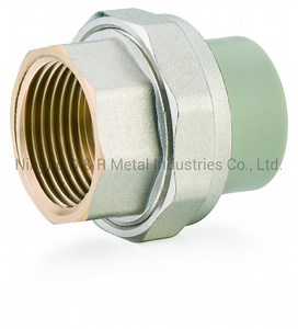 [Hot Item] Female Thread PPR Brass Pipe Fitting Union for Plumbing