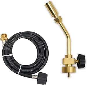Brass MAPP Torch Pencil Flame (Torch With LPG Hose)