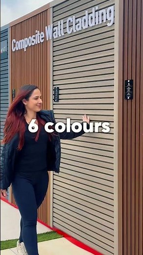 Our Wall Panels now have an outdoor option: Composite Exterior Wall Cladding, available in 6 colors