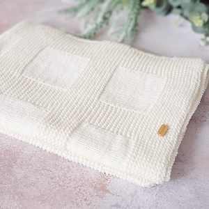 Easy Baby Blanket KNITTING PATTERNS Beginner Baby Plaid Blanket, Simple Baby Pattern, PDF, Instant Download, Christmas Gift - Etsy