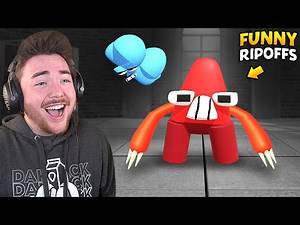 PLAYING ALPHABET LORE RIPOFFS... (so funny)