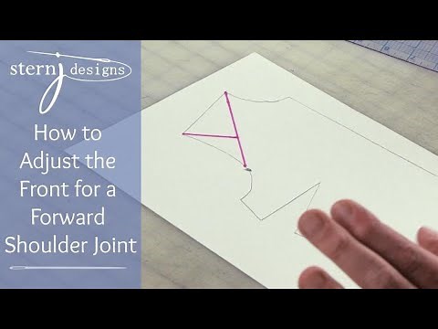 How to Adjust the Front for a Forward Shoulder Joint