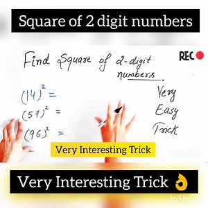 1.1M views · 422 shares | Let's learn very interesting tricks to find Square of any two-digit number at your fingertips. Must watch. Courtesy: Manish Panwar Maths (bit.ly/manishpanwar) Language: Hindi | Maths at Your Fingertips | Facebook