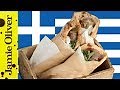 Greek souvlaki kebabs video | Jamie Oliver