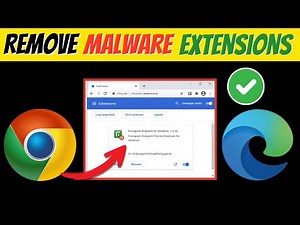 Remove Malware Extension From Chrome & Edge Browser