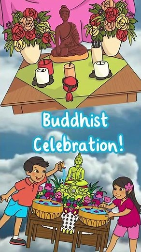 Learn About the Buddhist Festival of Vesak #Shorts