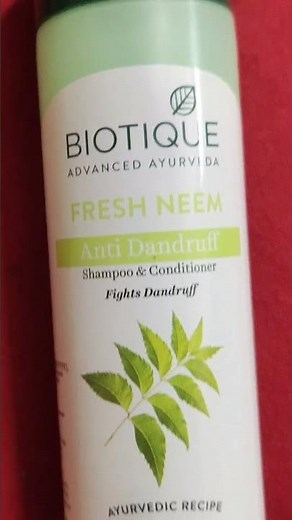 Everything You Need to Know About Biotique Fresh Neem Anti-Dandruff Shampoo: A Detailed Review