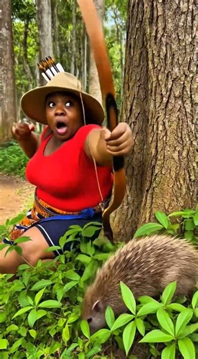 When the hunter becomes the hunted 😂😂😂