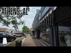 Athens, Alabama I North Alabama I The Square I 4K