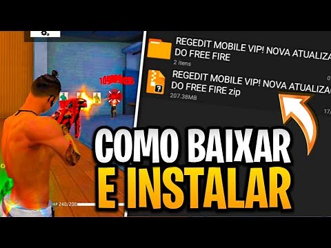 COMO BAIXAR E INSTALAR HACK NO FREE FIRE PELO MEDIAFIRE ATUALIZADO EM 2024 COM MOD MENU LINK DIRETO