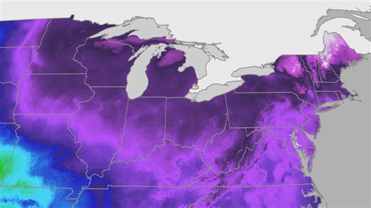 Bitter cold wind chills take aim at Midwest, Northeast