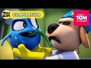 Talking Tom's Gross Bathroom ALIEN?! | Talking Tom & Friends | Cartoons For Kids