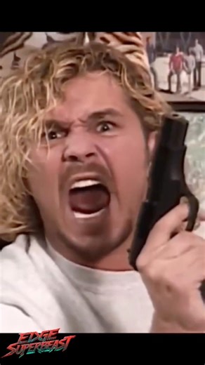 Brian Pillman: The day he pulled out a gun live on air 🔫😱 #shorts