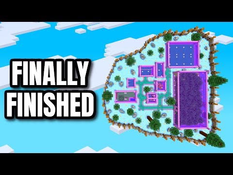 This Look Incredible | Let's Play Minecraft Skyblock Episode 9 (Java/Bedrock Server IP)