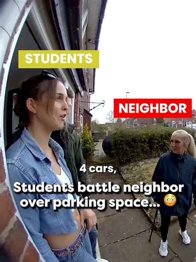 Students demand car parking place! #dramas #caughtoncamera #getlost #neighbors #students