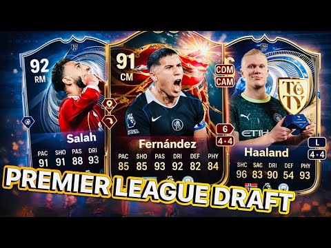 Can I Build The Highest Rated Premier League Draft?
