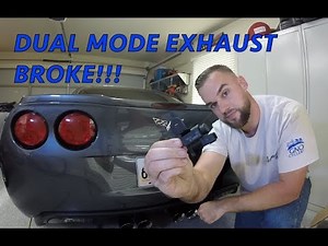 C6 Corvette Dual Mode Exhaust Broke - How to Fix it!
