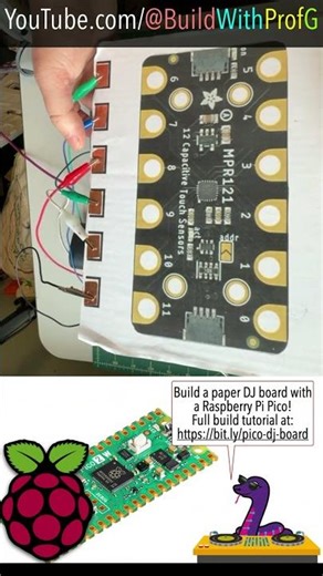 Build a Paper DJ Board with a Raspberry Pi Pico!
