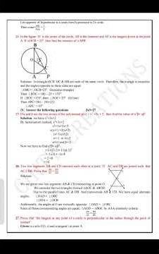 KSEAB SSLC 10th Maths Model Question Paper 4 (2025–26) | Final Revision Paper