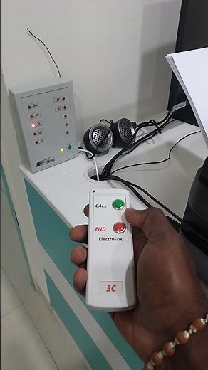 Wireless Nurse Call System with Voice Announcement | 10 Bed Indicator | ElectroFox #nursecallsystem