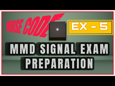 MORSE CODE PRACTICE || MMD FORMAT || SIGNAL EXAM PREPARATION || EXERCISE - 5