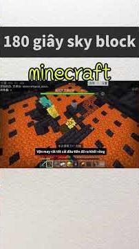 Đừng để vẻ đẹp này đánh lừa bạn trong Minecraft Skyblock! 😱 #minecraft #roblox #bloxfruits