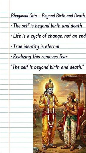 Beyond Birth and Death | Bhagavad Gita Truth of the Eternal Self