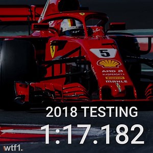 97K views · 953 shares | Looking at the time Sebastian Vettel just set in Barcelona. He's absolutely smashed the lap record! | WTF1 | Facebook
