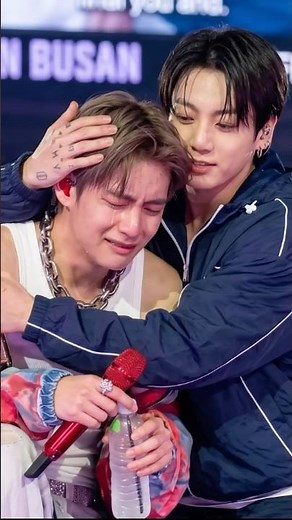 😭Bts Jungkook Can’t Stand Seeing Taehyung Cry! #Shorts #Taehyung #Jungkook