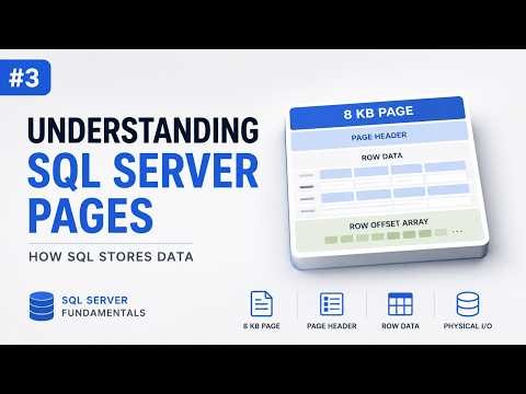Understanding SQL Server Pages | How SQL Stores Data #3