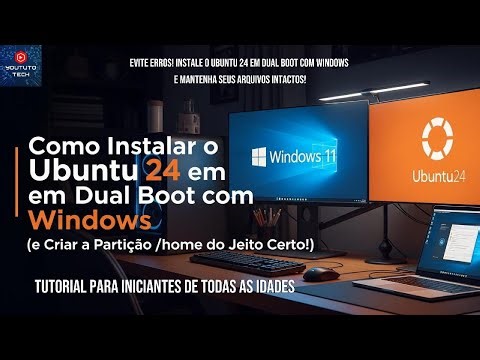 How to Install Ubuntu 24 in Dual Boot with Windows (and Create the /home Partition the Right Way!)