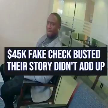 $45K Fake Check Raises Red Flags During Verification 💵⚠️ A routine review reveals inconsistencies in a high-value check, showing why careful verification and clear communication are essential in preventing financial fraud. Follow for more real moments that promote awareness and smart decision-making #FinancialSafety #FraudPrevention #CommunityAwareness #SmartChoices #policeofficer #cops #RawAuthority | Raw Authority