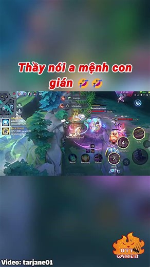 Thầy nói a mệnh con gián 🤣🤣 #shorts #lienquanmobile #liênquânmobile #lienquan #liênquân