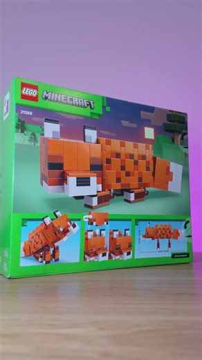 BT Builds: Lego Minecraft The Fox - Unboxing #lego #minecraft #unboxing #fox #afol #legocollector