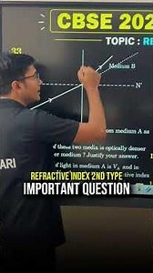 Refractive Index Mein Confusion? Yeh Trick Dekho! 💡 #physics #shorts