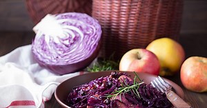 Chou rouge aux pommes reinettes