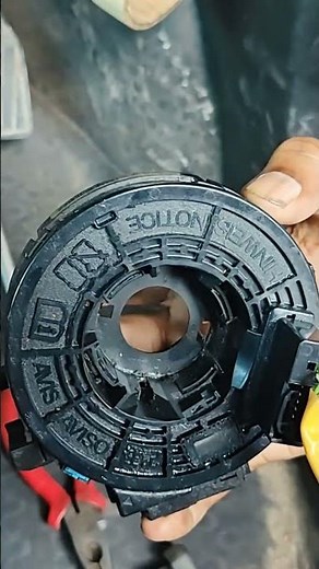 How to Replace a Clock Spring#youtubeshorts