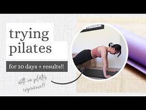 trying at home pilates for 30 days (move with nicole) + results! 🧘🏻‍♀️|| glow up journey diaries