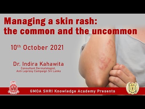 is it a bad skin disease? Managing Common and Uncommon skin rashes