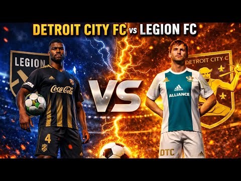 LV Lights FC vs Detroit City FC 🔥 eFootball Gameplay | Who Wins?