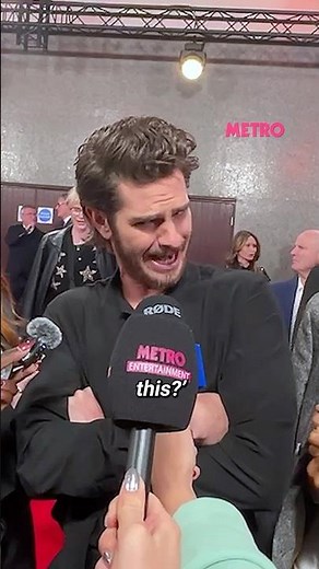 Andrew Garfield reveals what it's like being directed by Luca Guadagnino 🤣 #andrewgarfield